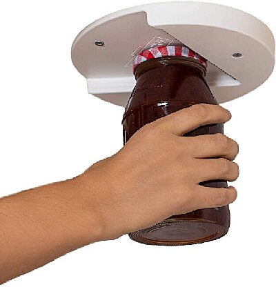 Strong and Durable Under Cabinet Jar Lid Opener