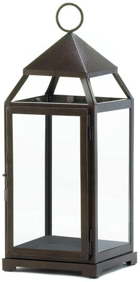 bronze contemporary lantern