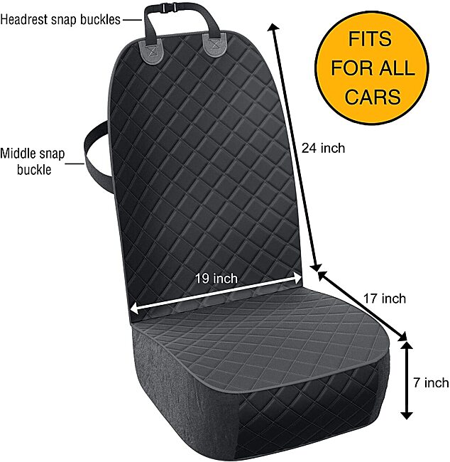 Durable Protector Nonslip Dog Car Seat Cover for Front Seat 
